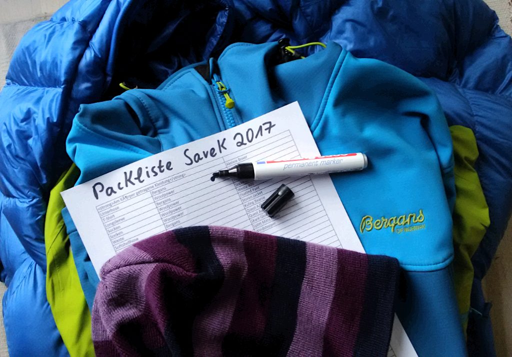 Im Winter durch den Sarek – meine Packliste