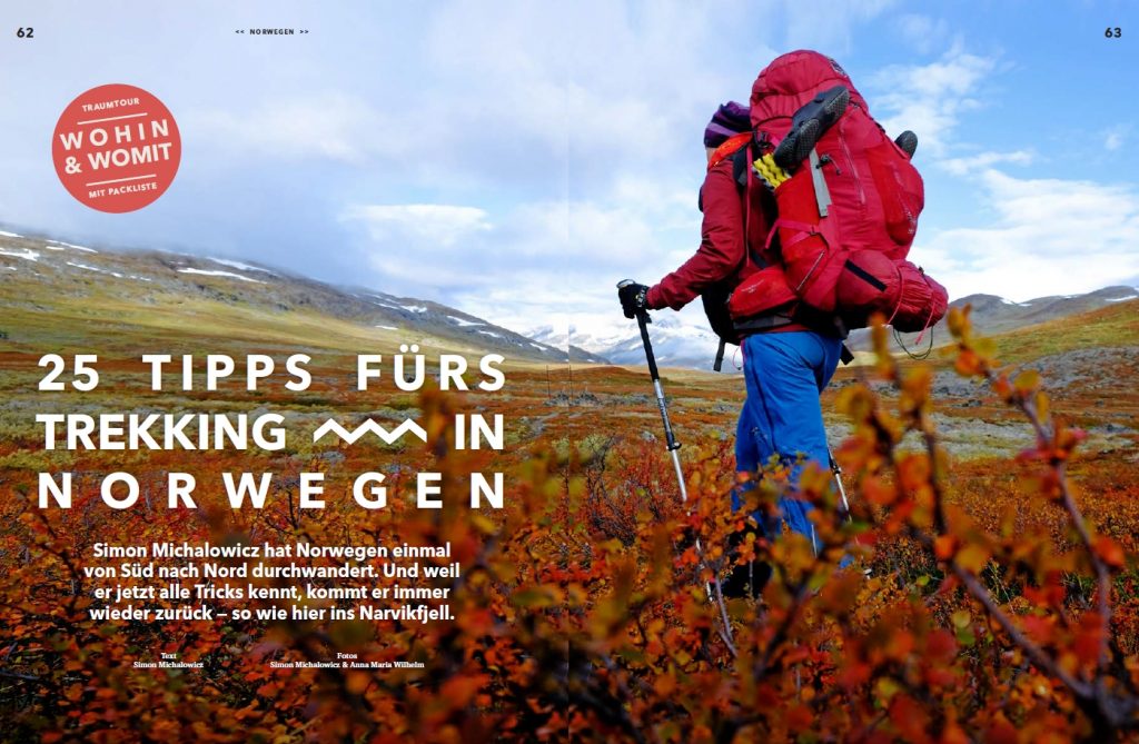 Unterwegs im Narvikfjell – mein Beitrag zum neuen Globetrotter Magazin
